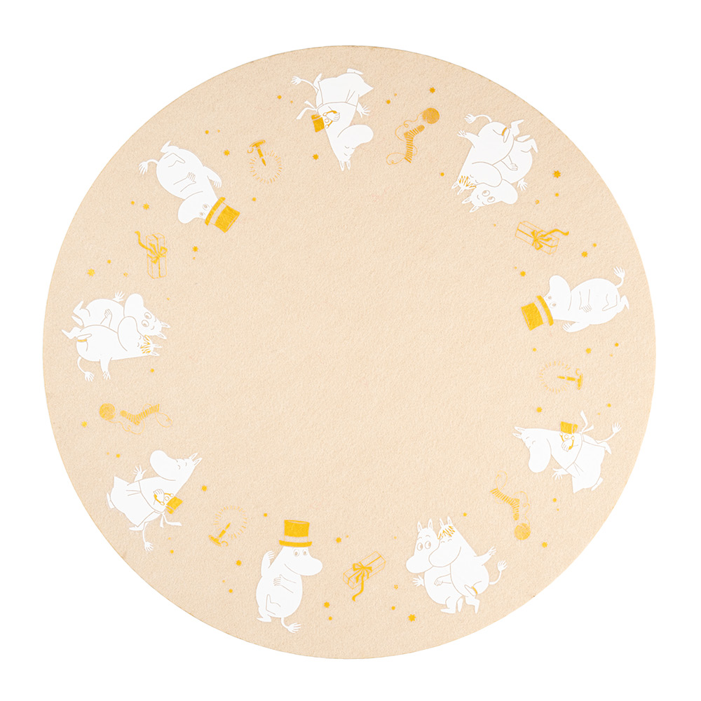 Produktfoto för Muurla Mumin bordstablett Ø38 cm Sparkling stars