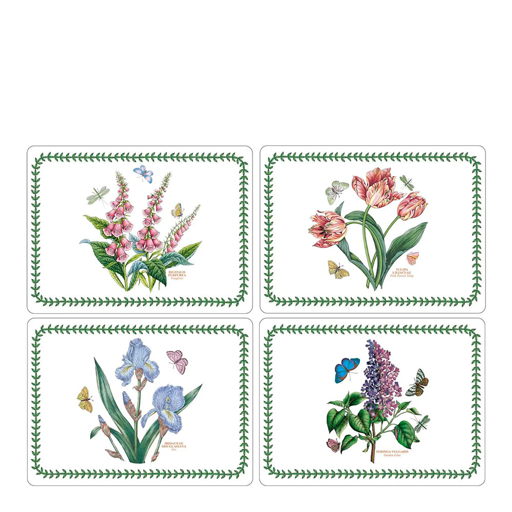 Pimpernel Botanic Garden Tablett 30x40 cm 4-pack