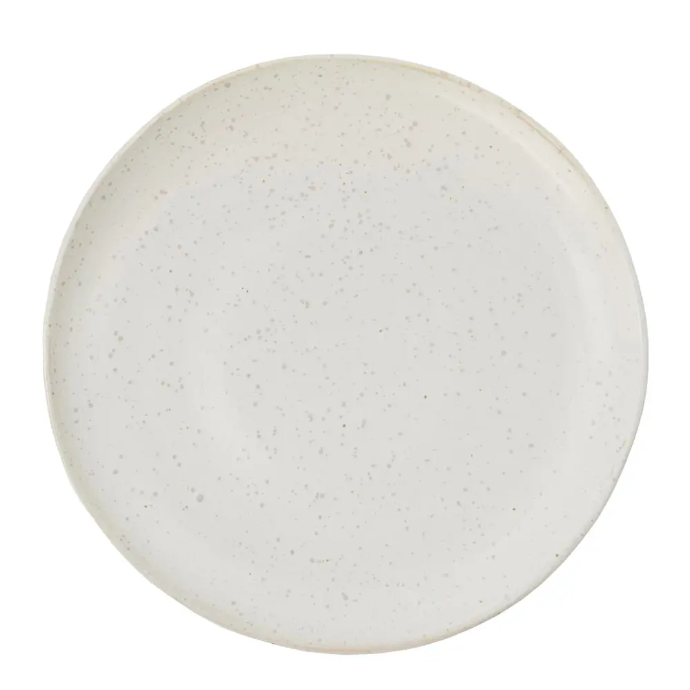 Pion tallerken 21,5 cm grå/hvit