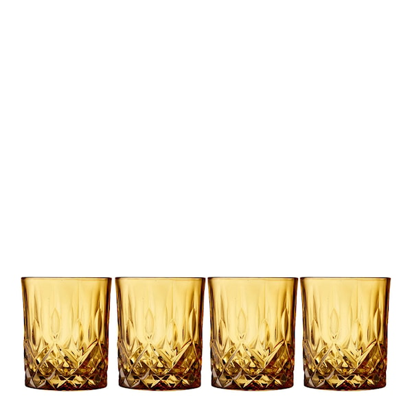 Sorrento Whiskyglas 32 cl 4-pack Amber