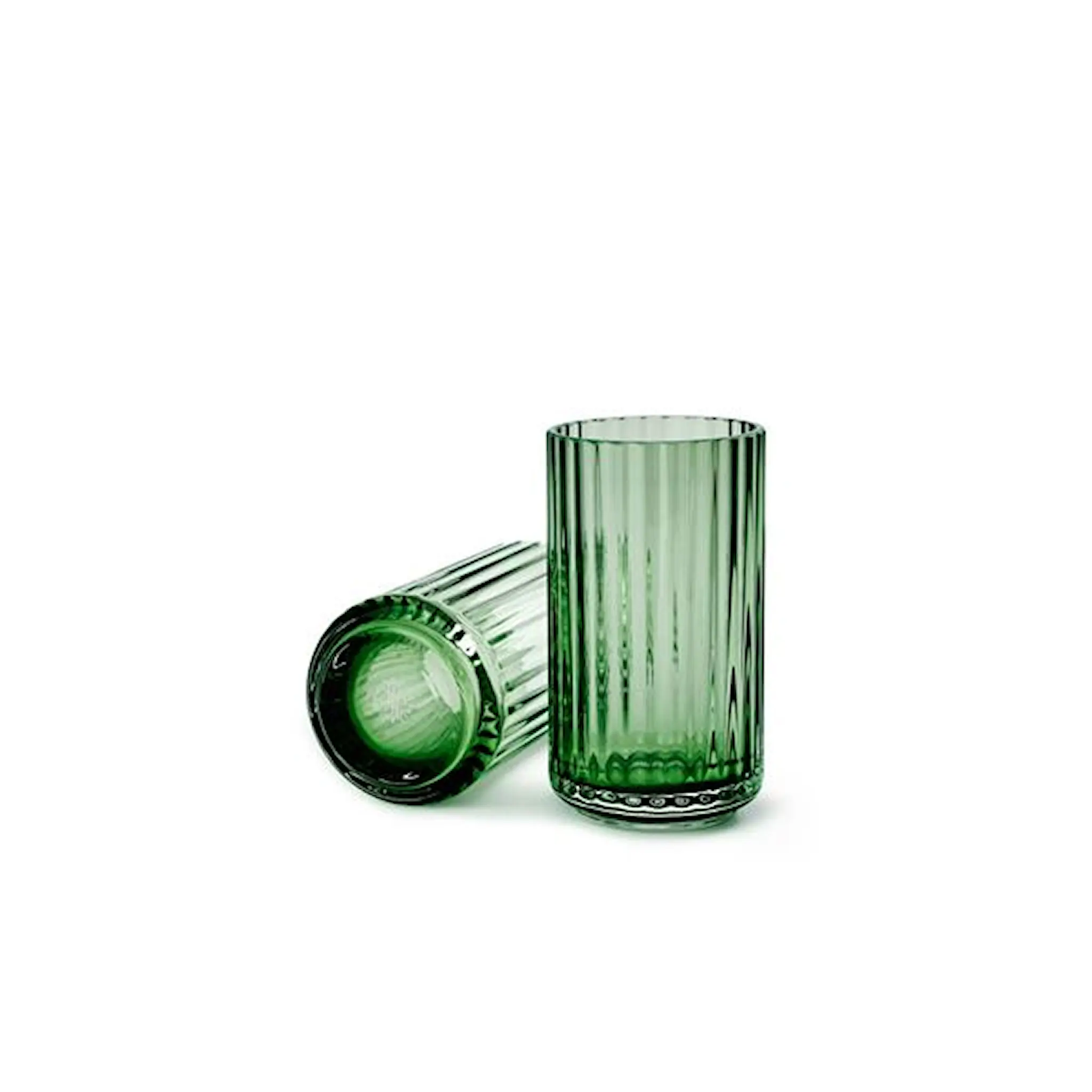 Lyngby Porcelæn Vase 12,5 cm grønn