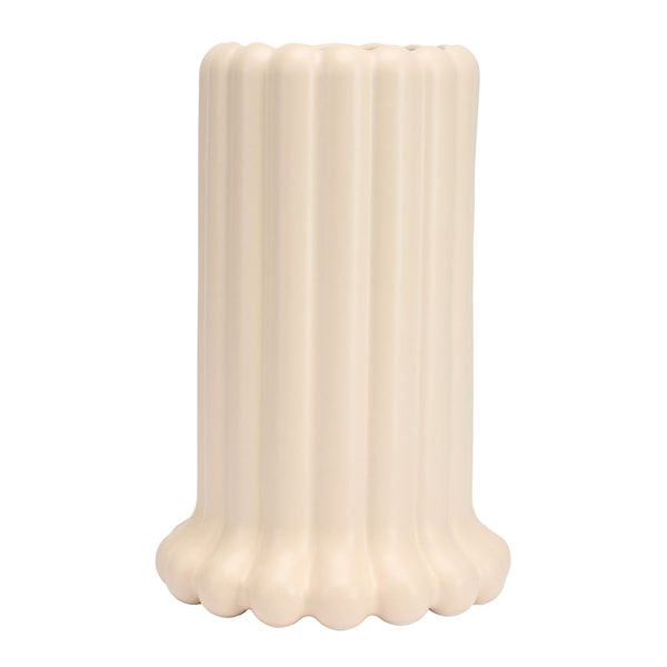 Tubular Vas 24 cm Beige