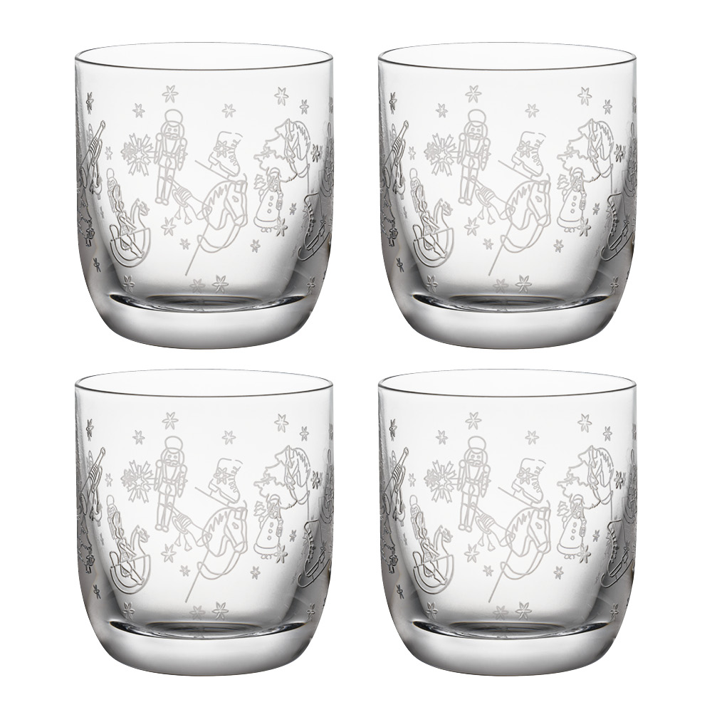 Läs mer om Villeroy & Boch - Toys Delight shotglas 4-pack klar