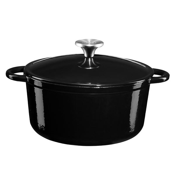 Produktfoto för Dorre - Gjutjärnsgryta 4 liter Svart