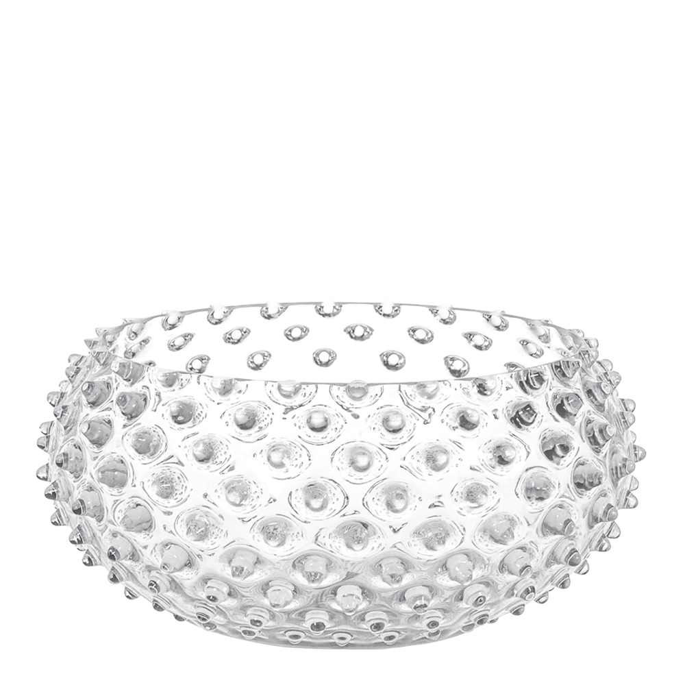 Klimchi – Hobnail skål 23 cm crystal