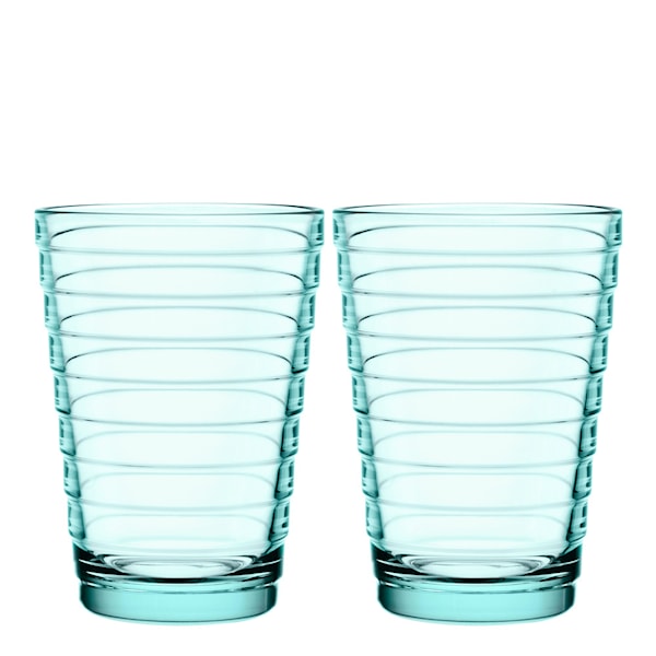 Aino Aalto Glas 33 cl 2-pack Vattengrön