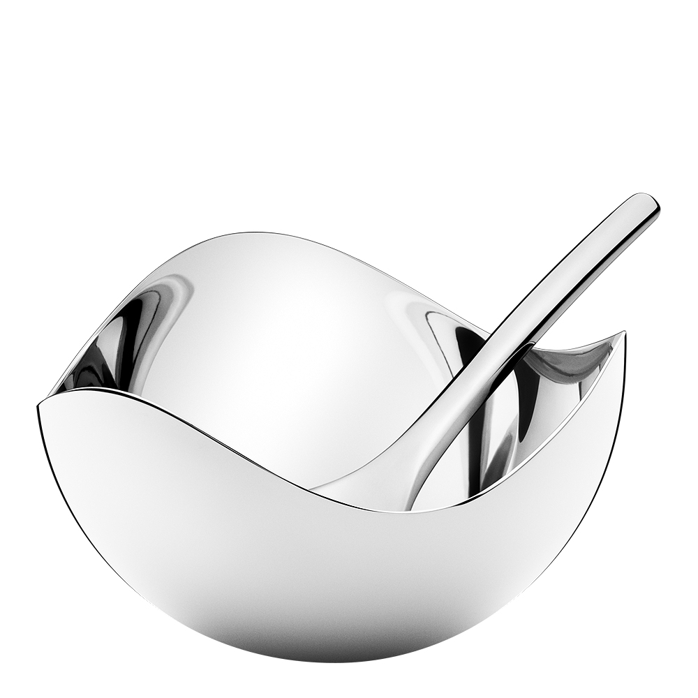 Georg Jensen – Bloom Saltkar med sked