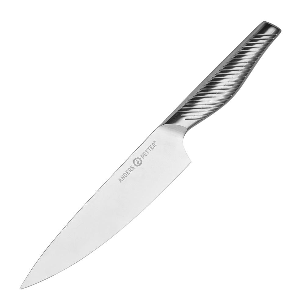 Anders Petter - Kockkniv 34 cm borstat stål