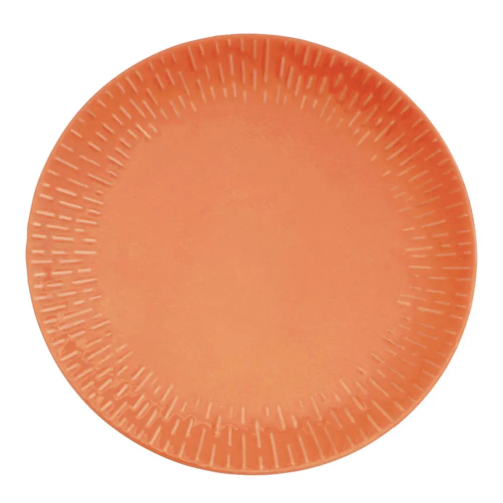 Confetti middagstallerken 27,5 cm apricot