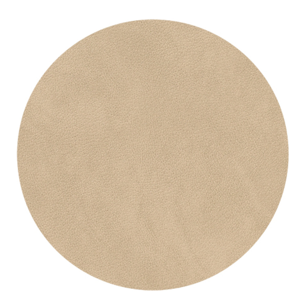 LIND DNA – Circle Nupo Glasunderlägg 10 cm Sand