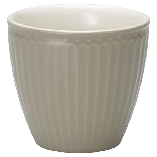 GreenGate – Everyday Alice lattemugg 35 cl warm grey