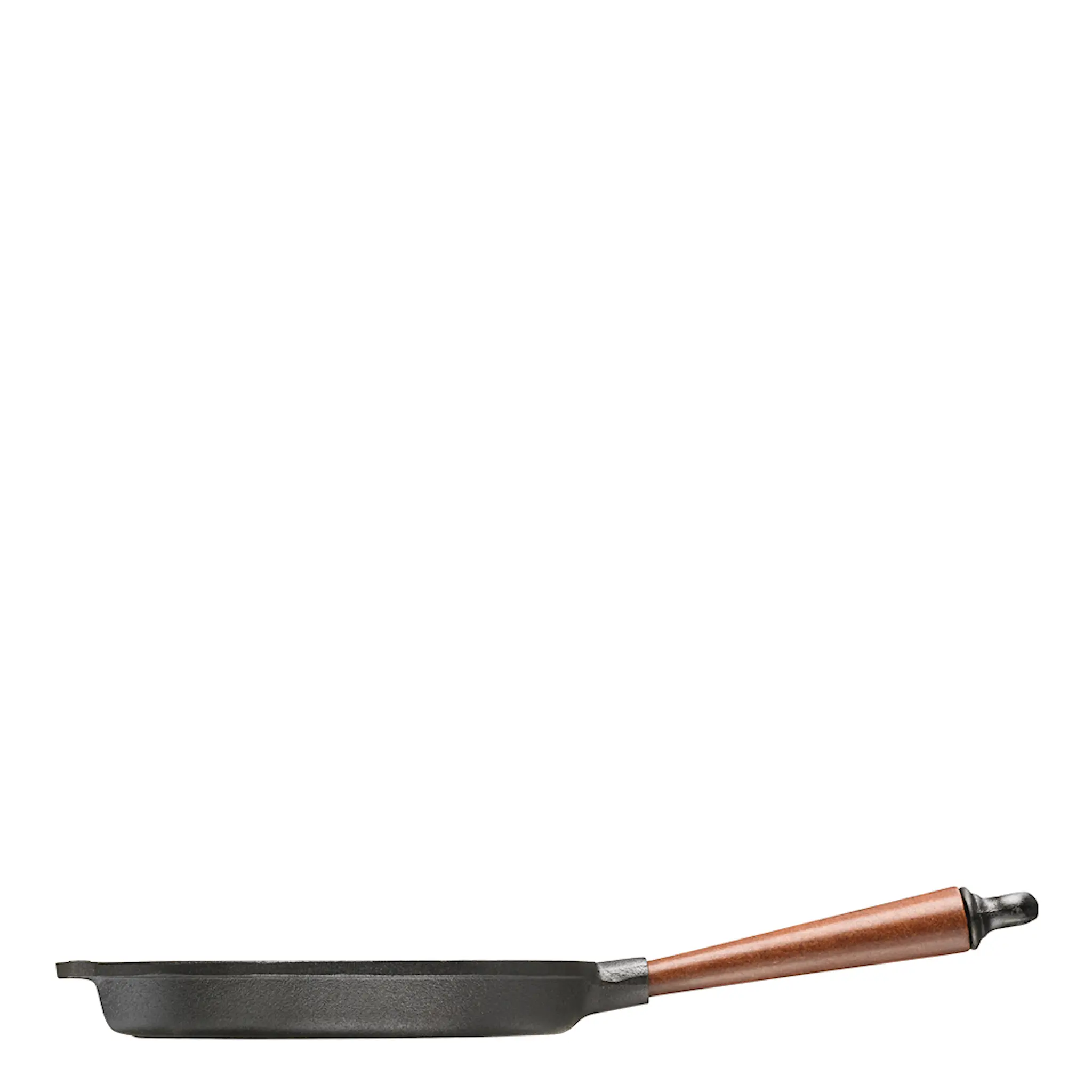 Skeppshult Traditional Grillpanna med trähandtag 25 cm