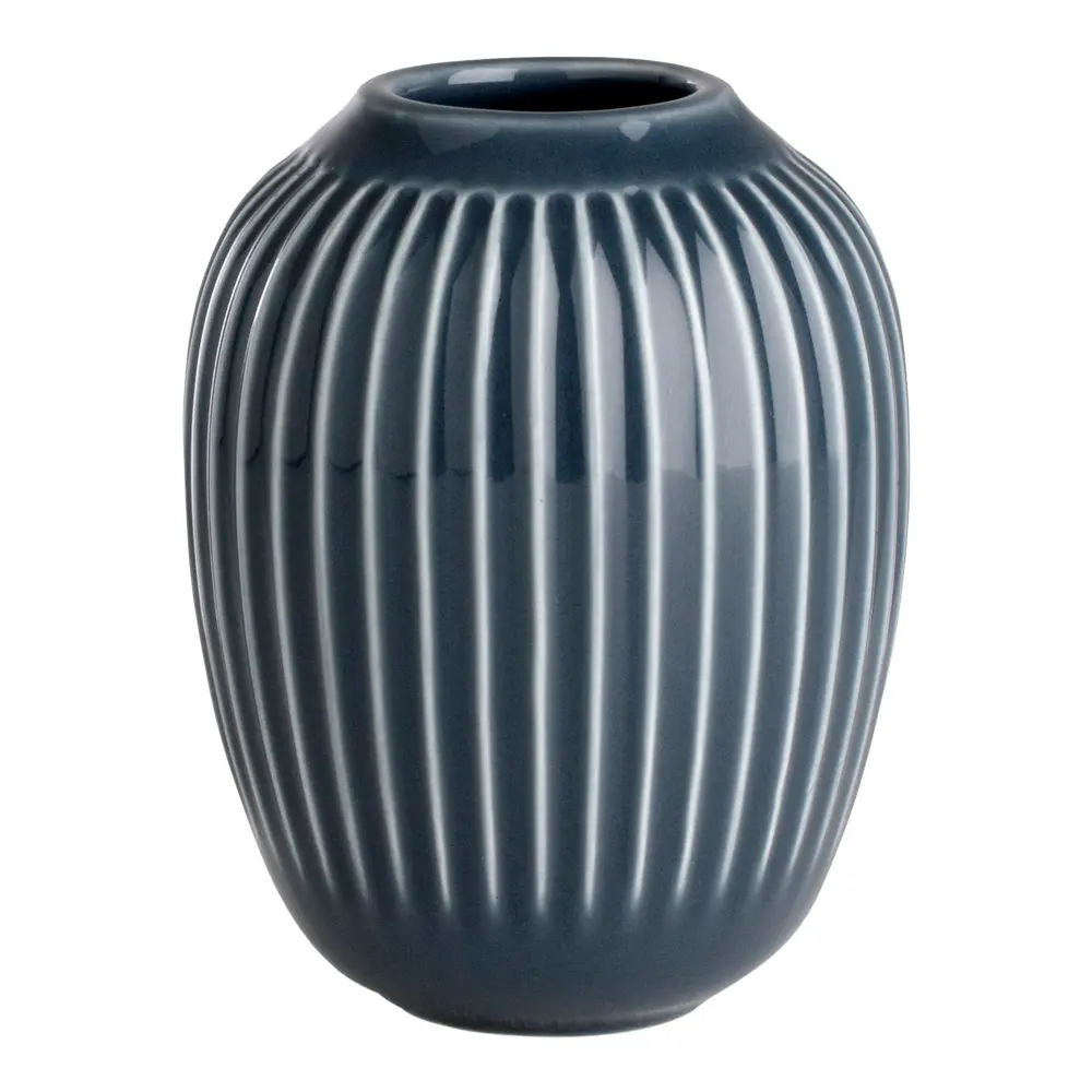 Hammershøi vase 10 cm antrasitt