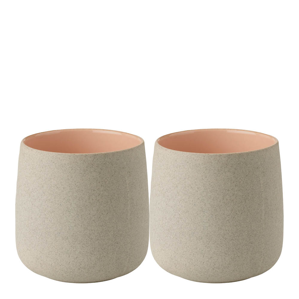 Läs mer om Stelton - Emma Mugg 22 cl 2-pack Rose