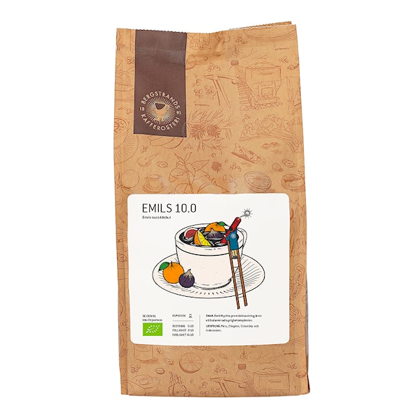 Espressobönor Emils 10.0 Eko 1 kg