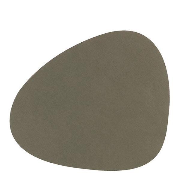 Nupo Curve Glasunderlägg 11x13 cm Militärgrön