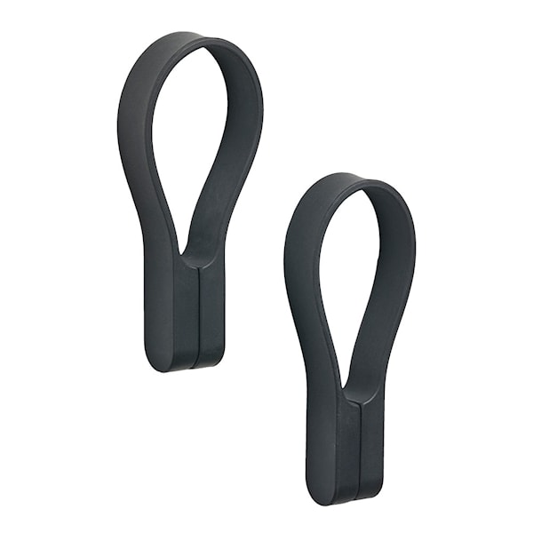 Loop handduksstropp magnet 2-pack black