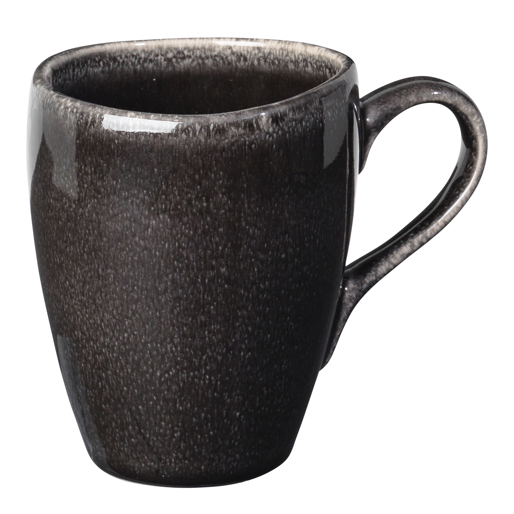 Broste Copenhagen – Nordic Coal Mugg med öra 25 cl Svart