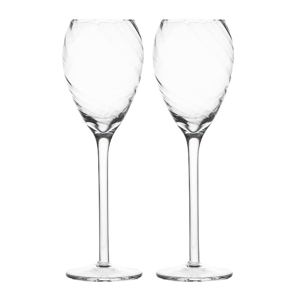 Opacity champagneglas 16 cl 2-pack klar