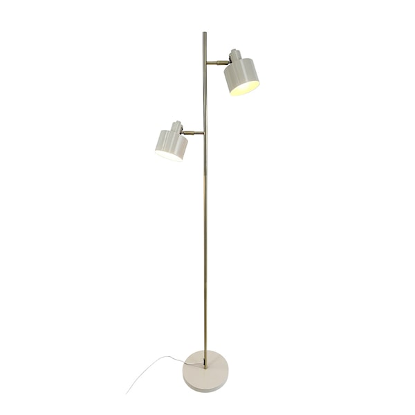 Ocean golvlampa 160 cm beige/mässing