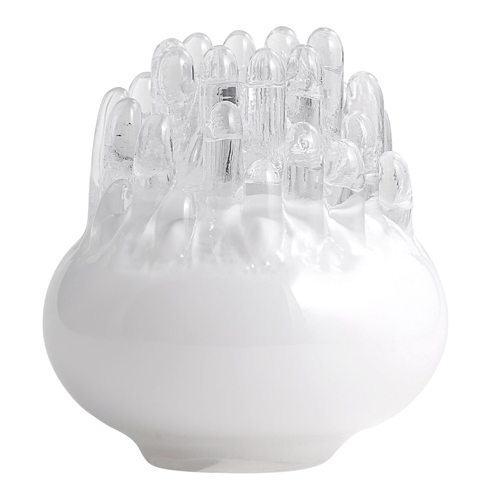Produktfoto för Kosta Boda - Polar Ljusstake stor 20 cm Vit