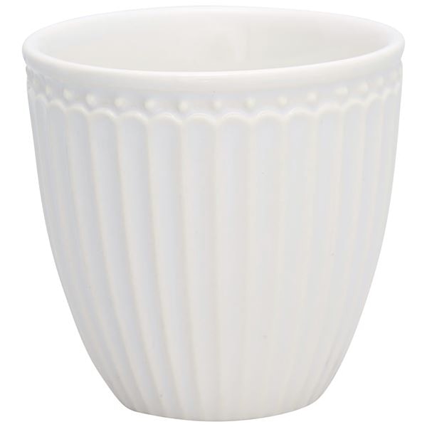 Alice Lattemugg Liten 13 cl White