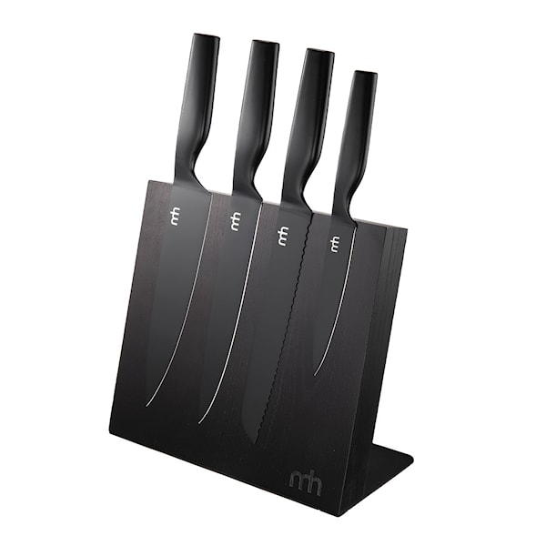 Black knivset 4 delar 25 cm svart