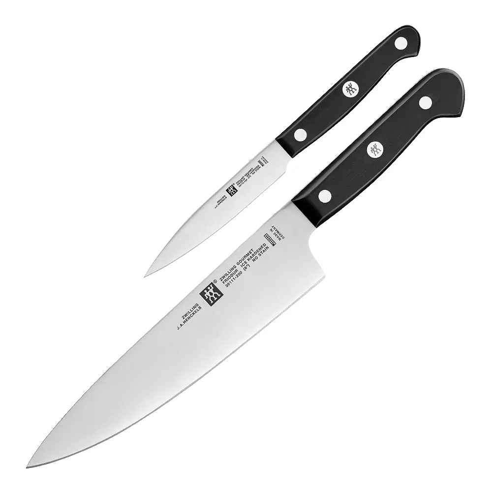 Gourmet knivsett 2 stk skalkniv/kokkekniv
