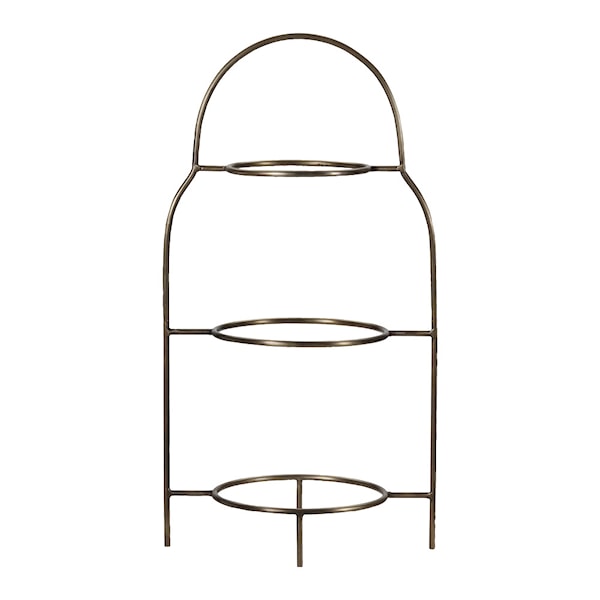 Sana Tallriksställ 47 cm Antik Mässingsfärg