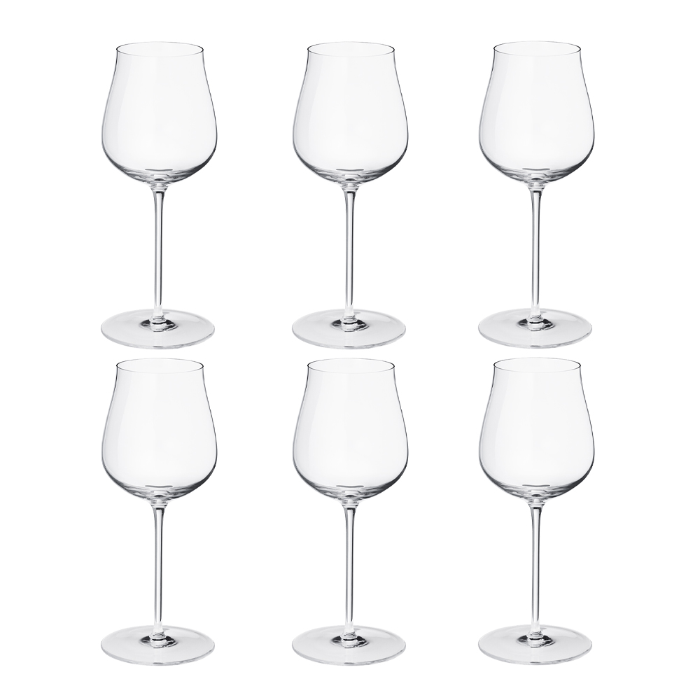 Georg Jensen – Sky Vitvinsglas 35 cl 6-pack