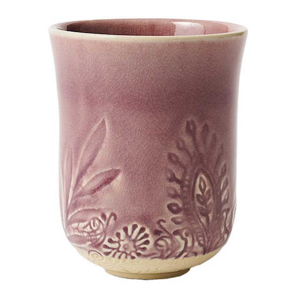 Arabesque mugg utan öra 30 cl lavender