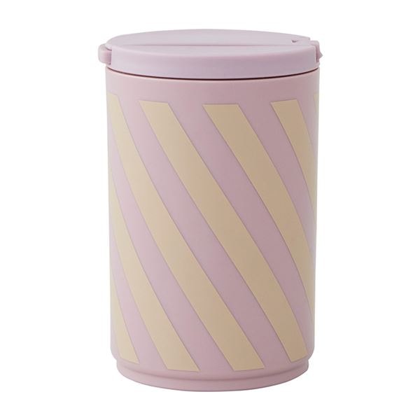 Kids Life Mugg M/Sugrör 33 cl Lavender