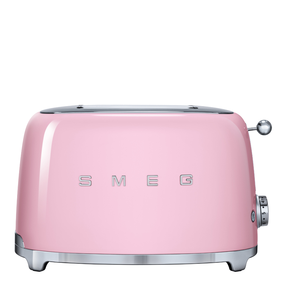 Smeg – Smeg Brödrost 2 skivor TSF012 Rosa