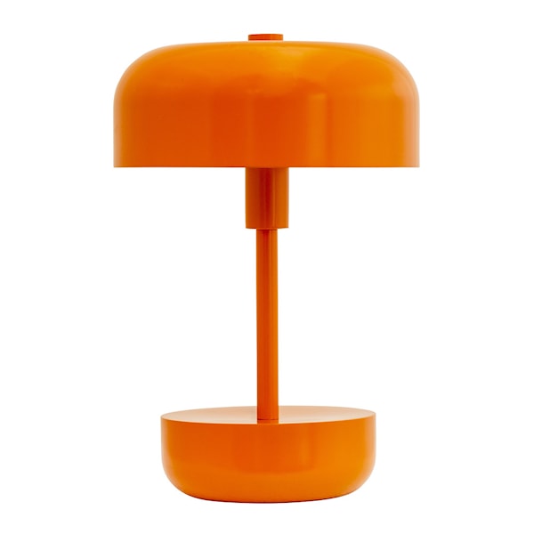 Haipot portabel bordslampa 25,7 cm orange