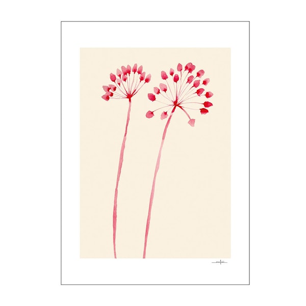 The Poster Club x Ana Frois poster 50x70 cm flowers 02