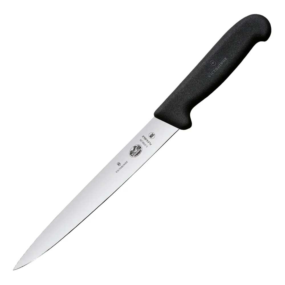 Fibrox fileteringskniv 20 cm svart