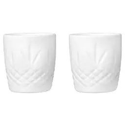 Frederik Bagger Crispy Porcelain Mugg 28,5 cl 2-pack Vit
