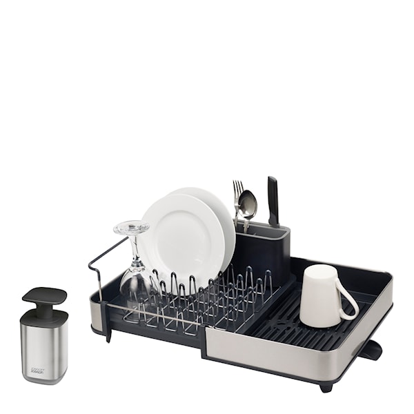 Sink Diskställ med förvaring + Tvålpump
