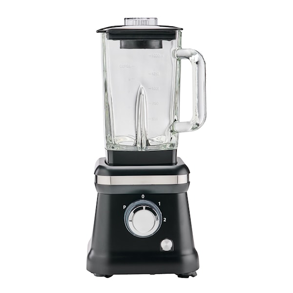 Select blender 1,6 L 1000W matt svart/klar