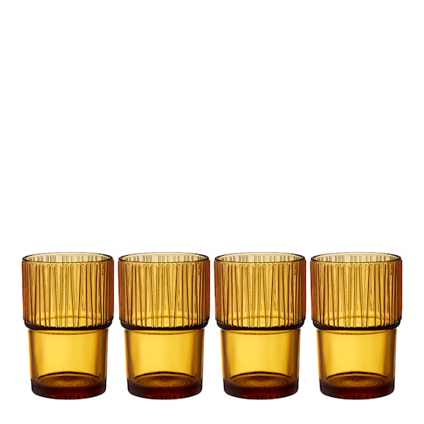 Kusintha kaffeglas 38 cl 4-pack amber