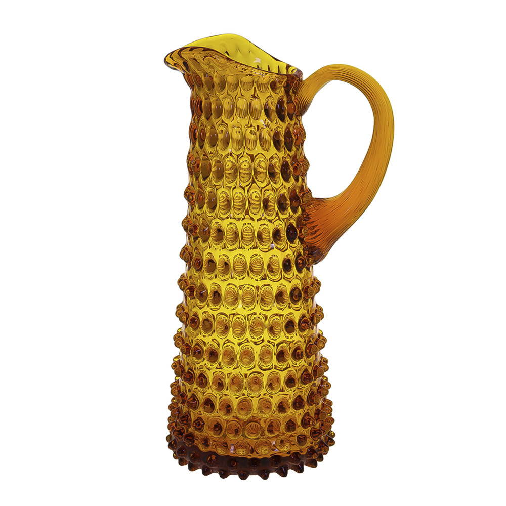 Klimchi – Hobnail Karaff Hög 1 L Amber