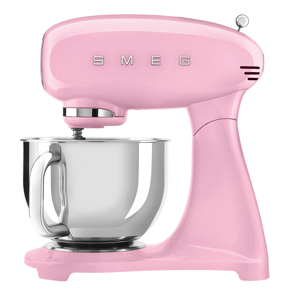 Smeg – Smeg Köksmaskin SMF03 4,8 L Pastellrosa