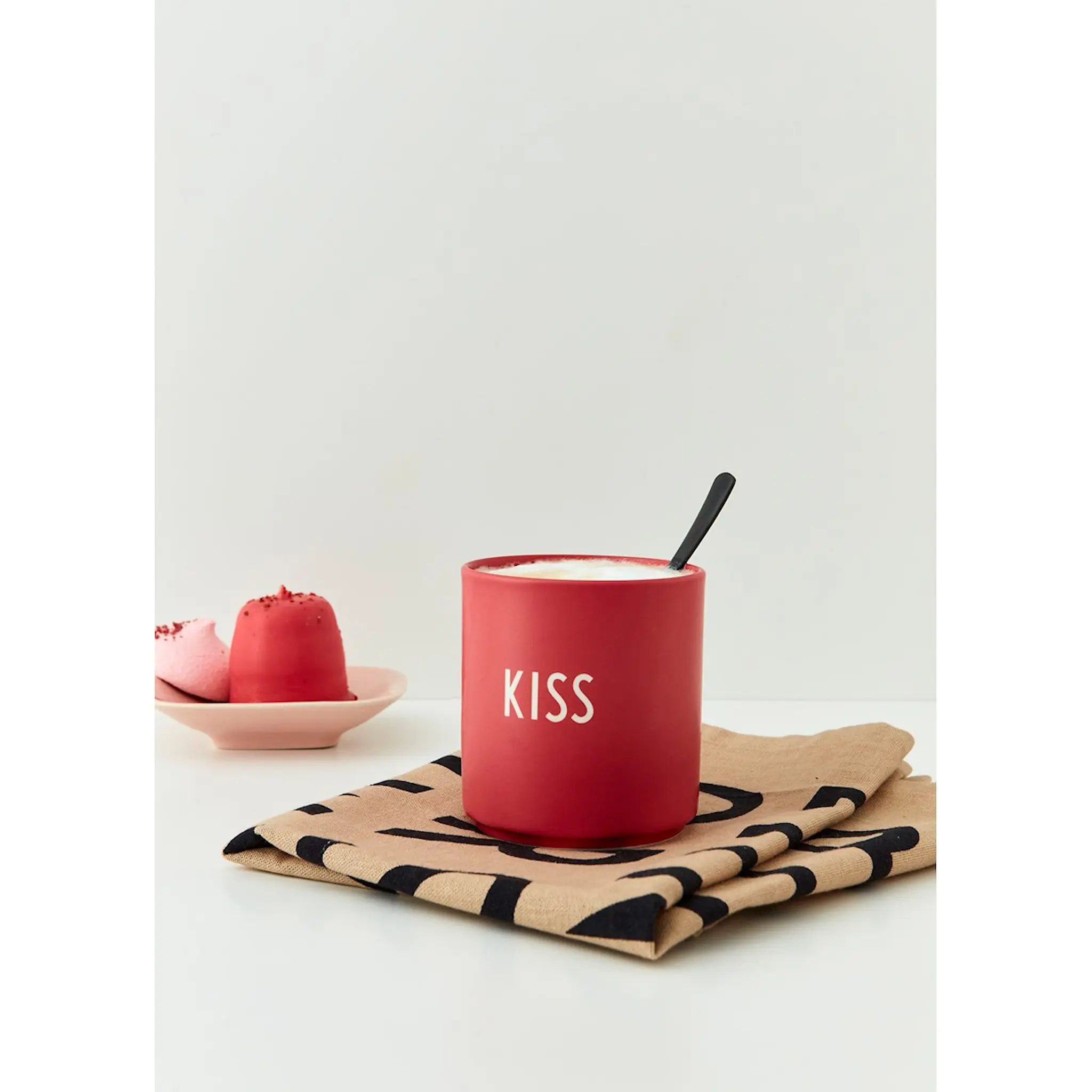Design Letters Favourite Mugg Kiss 25 cl Rose