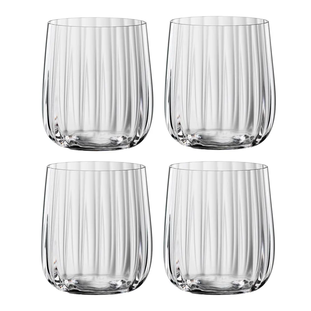 Lifestyle whiskyglass 34 cl 4 stk