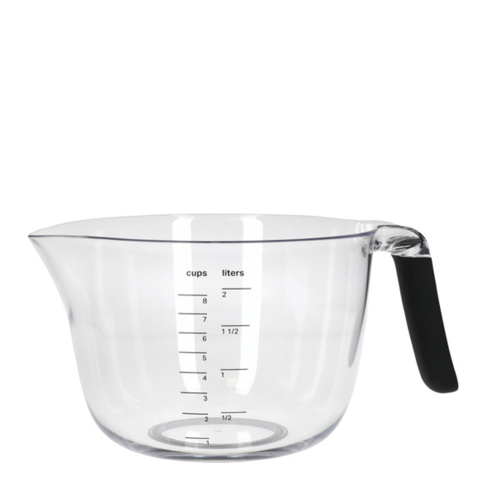 KitchenAid – Core måttkanna med handtag 2 L klar/svart