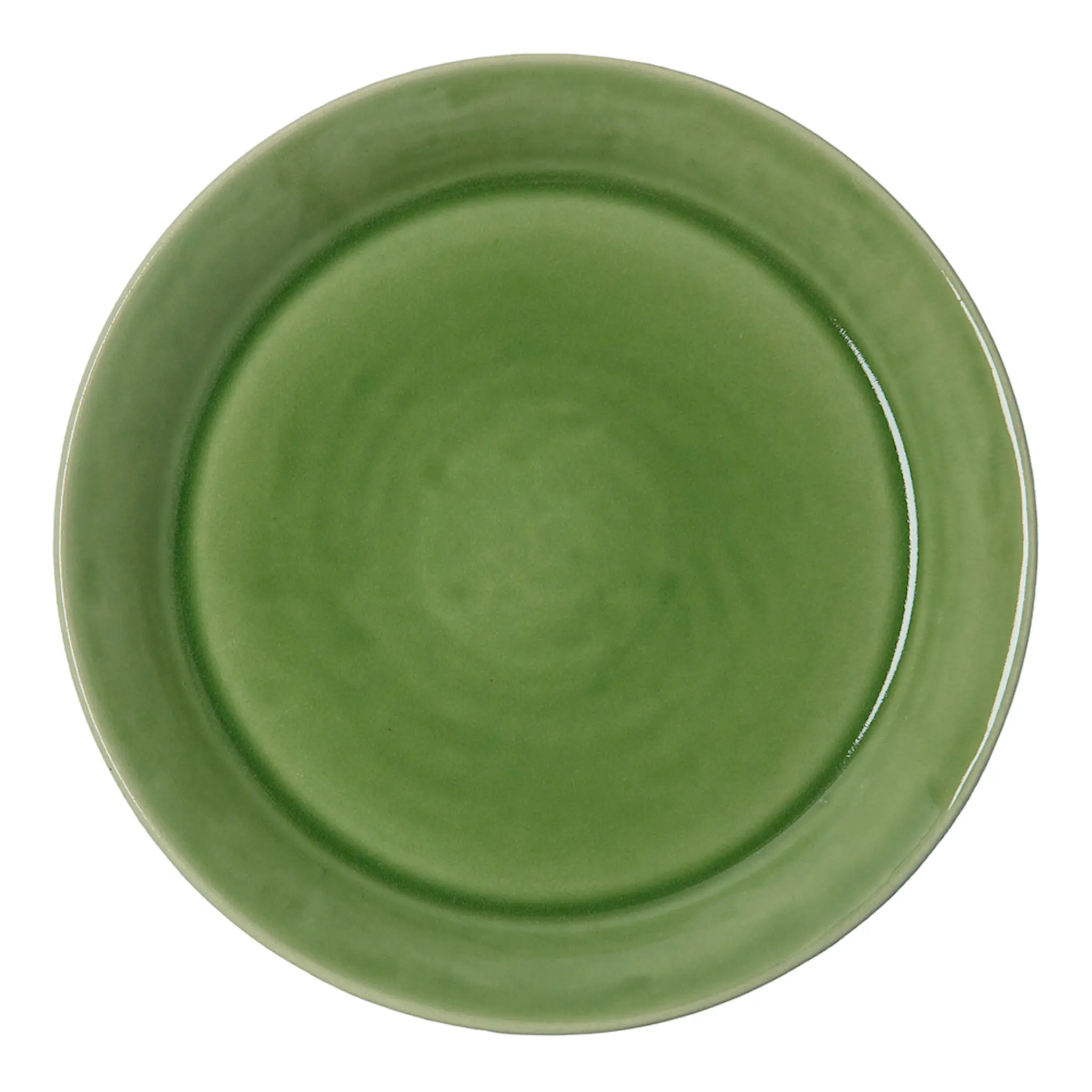 PotteryJo Daga middagstallerken 25 cm grønn