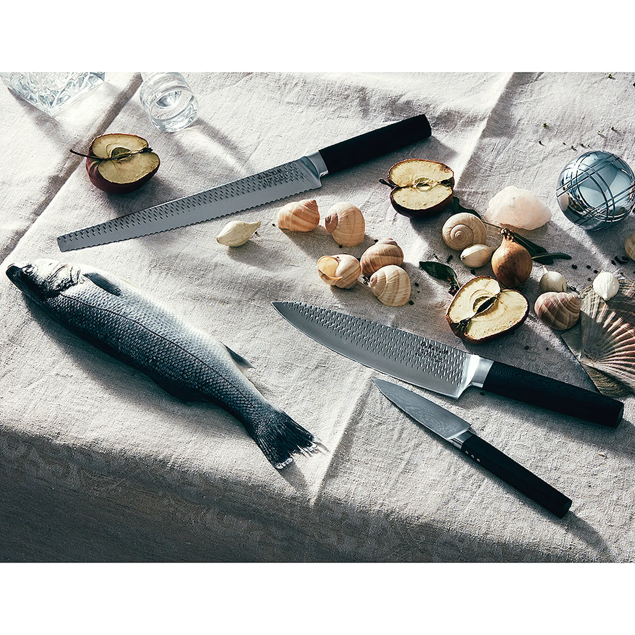 Skeppshult Hammered kokkekniv 20 cm