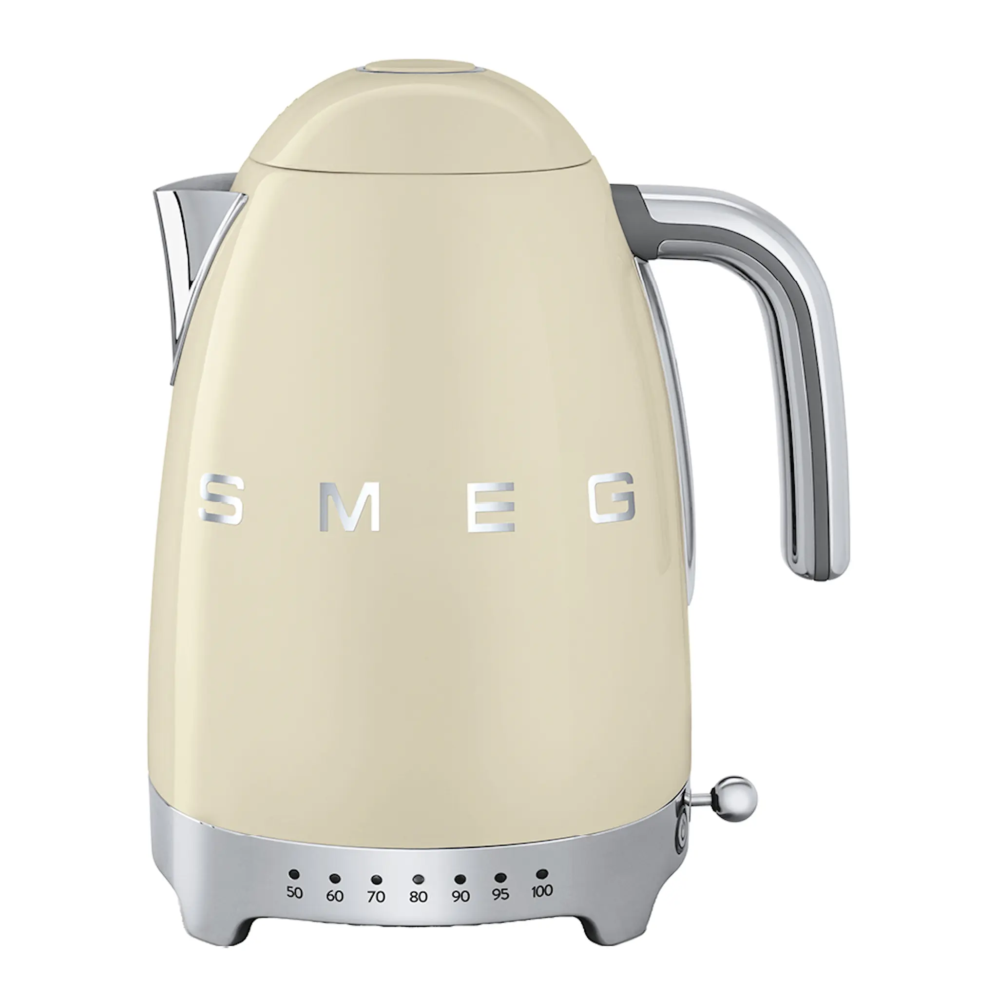 SMEG SMEG 50'style Vattenkokare med termostat 1,7 L Creme