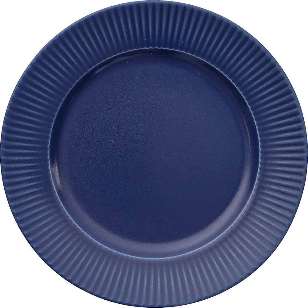 Groovy stentøy frokosttallerken 21 cm blå