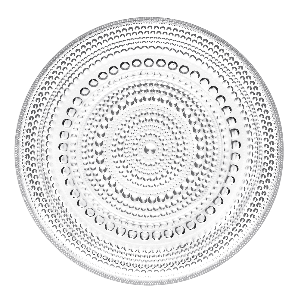 Iittala - Kastehelmi Tallrik flat 17 cm Klar